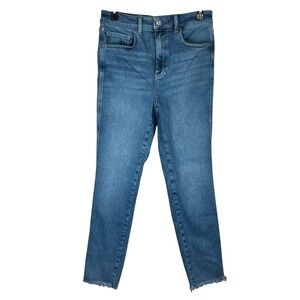 We The Free Free People High Rise Cropped Ankle Jeans Medium Wash Womens Size 31